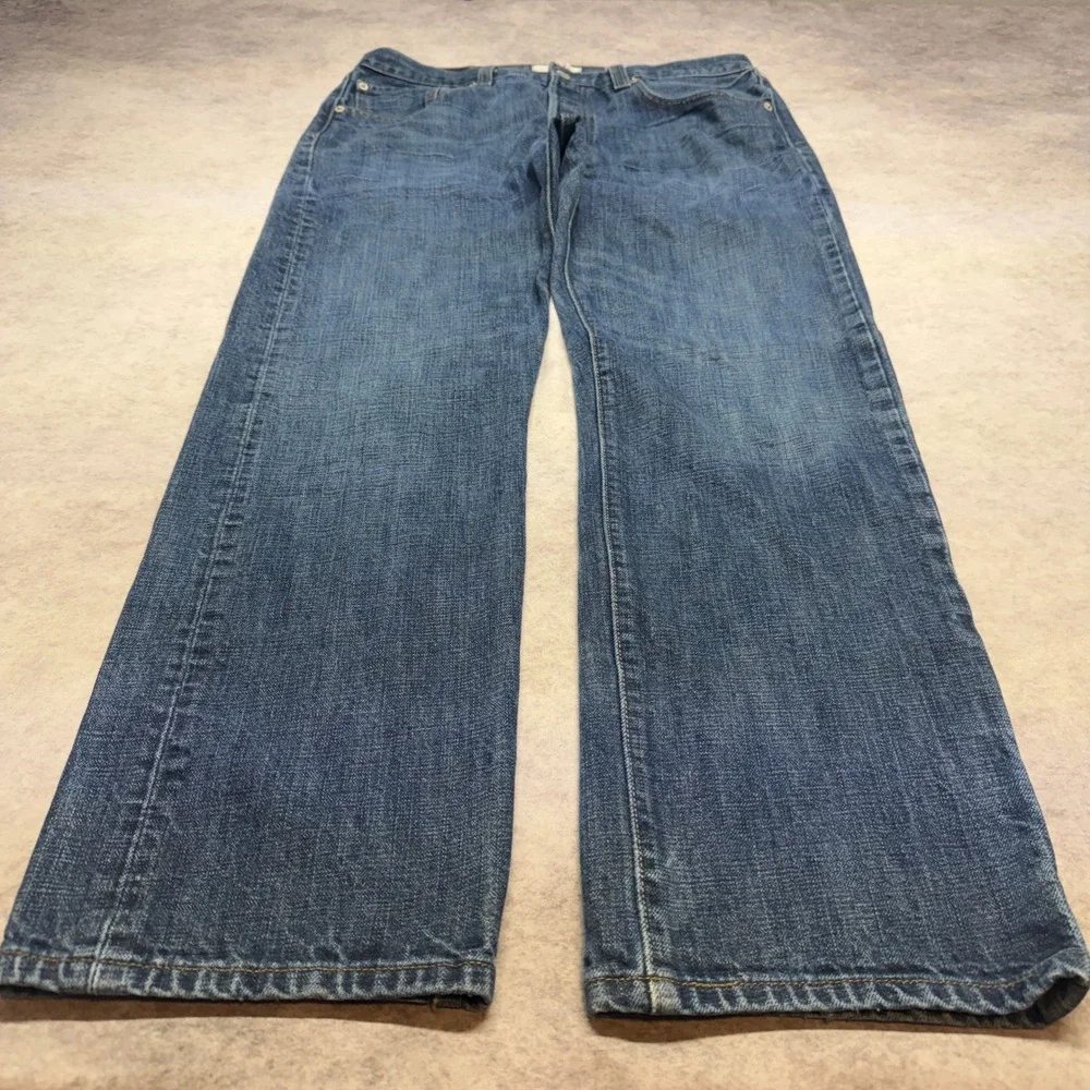 Levis 501xx Mens Jeans 33x30 Blue Straight Leg Button Fly Vintage Y2K Streetwear